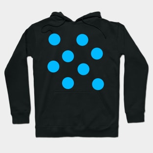 Blue Polka Dots Hoodie